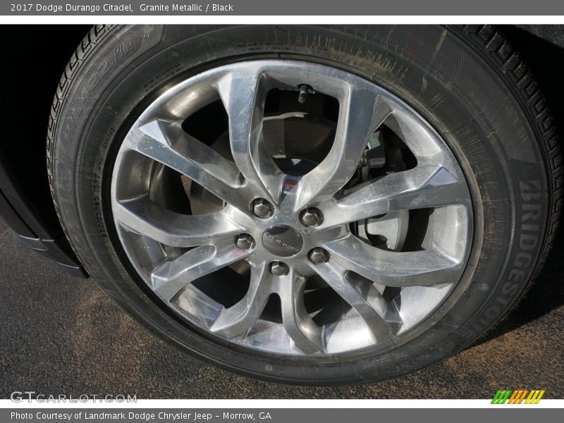 Granite Metallic / Black 2017 Dodge Durango Citadel