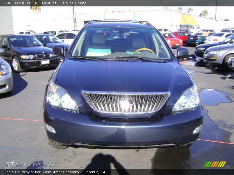 Neptune Blue Mica / Ivory 2005 Lexus RX 330