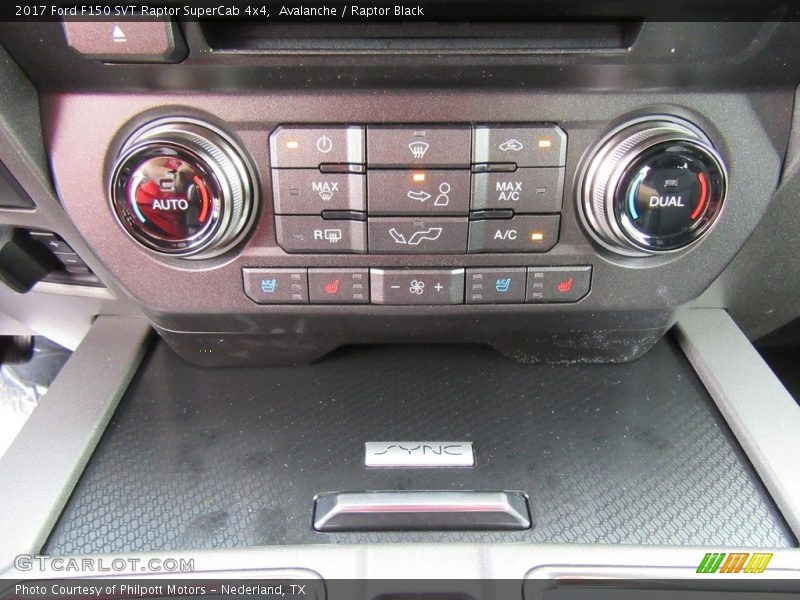Controls of 2017 F150 SVT Raptor SuperCab 4x4