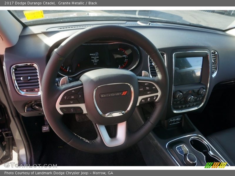 Granite Metallic / Black 2017 Dodge Durango Citadel