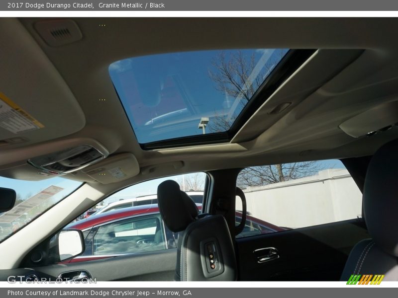 Granite Metallic / Black 2017 Dodge Durango Citadel