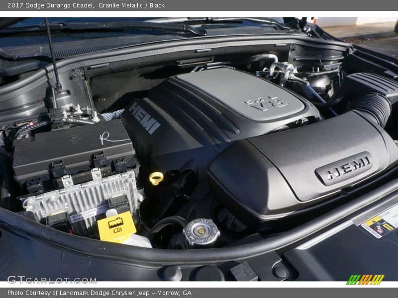 Granite Metallic / Black 2017 Dodge Durango Citadel