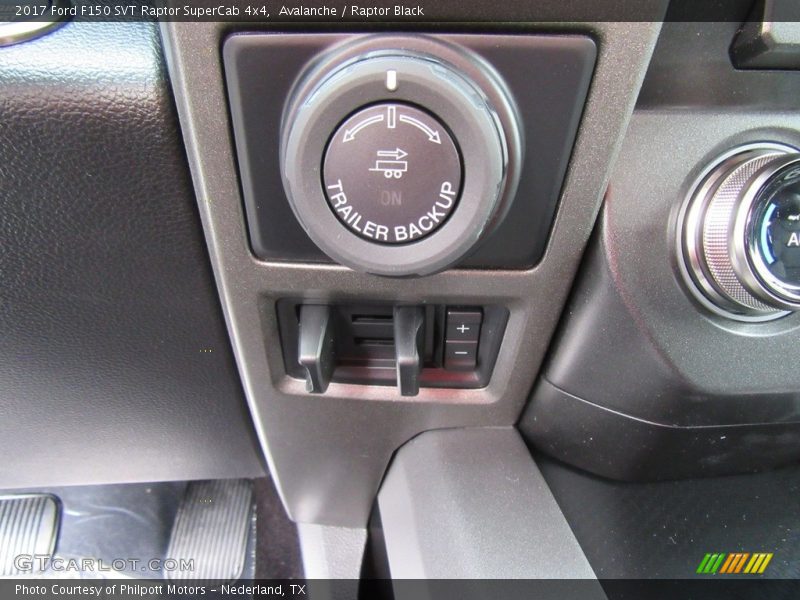Controls of 2017 F150 SVT Raptor SuperCab 4x4