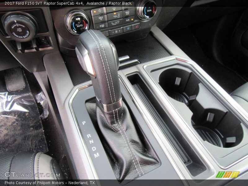  2017 F150 SVT Raptor SuperCab 4x4 10 Speed Automatic Shifter