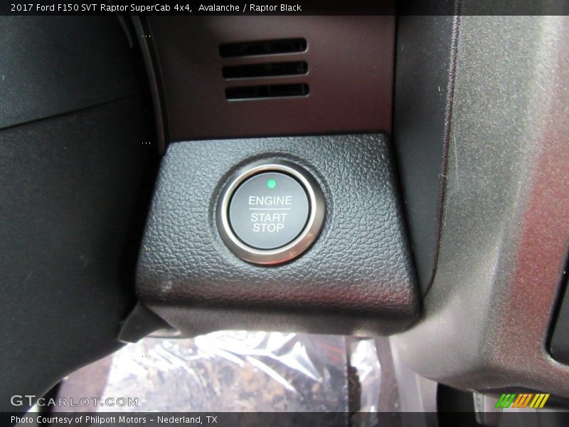 Controls of 2017 F150 SVT Raptor SuperCab 4x4