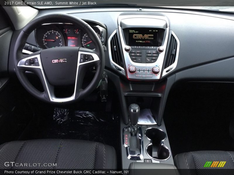 Summit White / Jet Black 2017 GMC Terrain SLE AWD