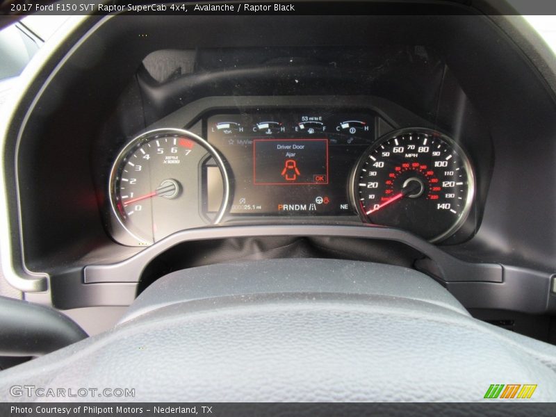  2017 F150 SVT Raptor SuperCab 4x4 SVT Raptor SuperCab 4x4 Gauges