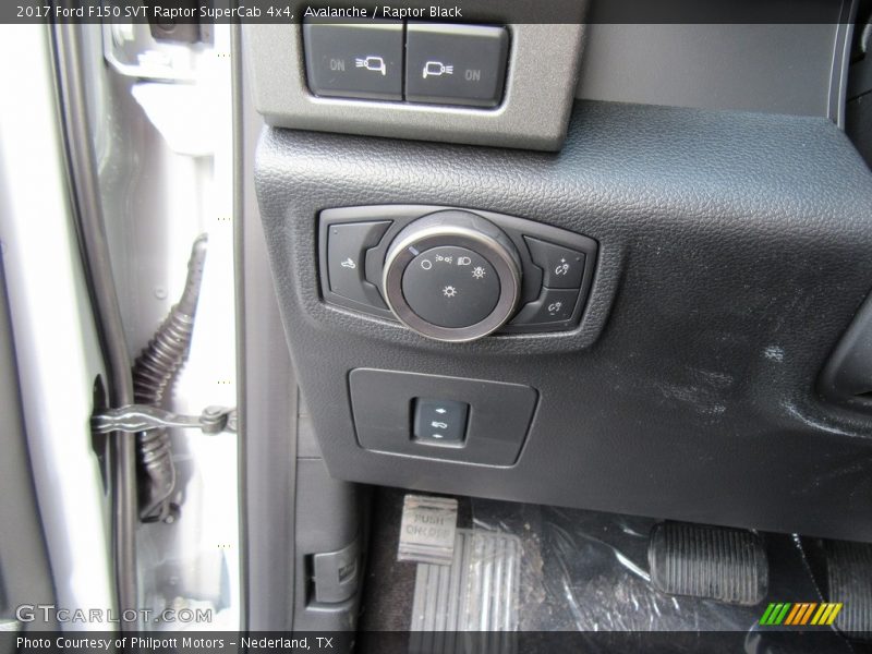 Controls of 2017 F150 SVT Raptor SuperCab 4x4