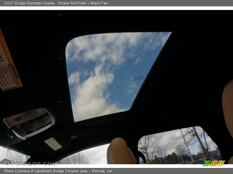 Octane Red Pearl / Black/Tan 2017 Dodge Durango Citadel
