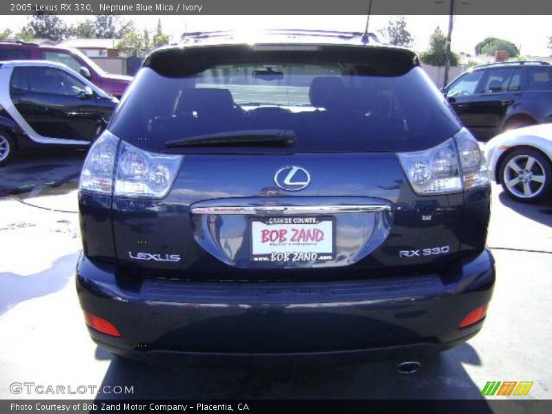 Neptune Blue Mica / Ivory 2005 Lexus RX 330