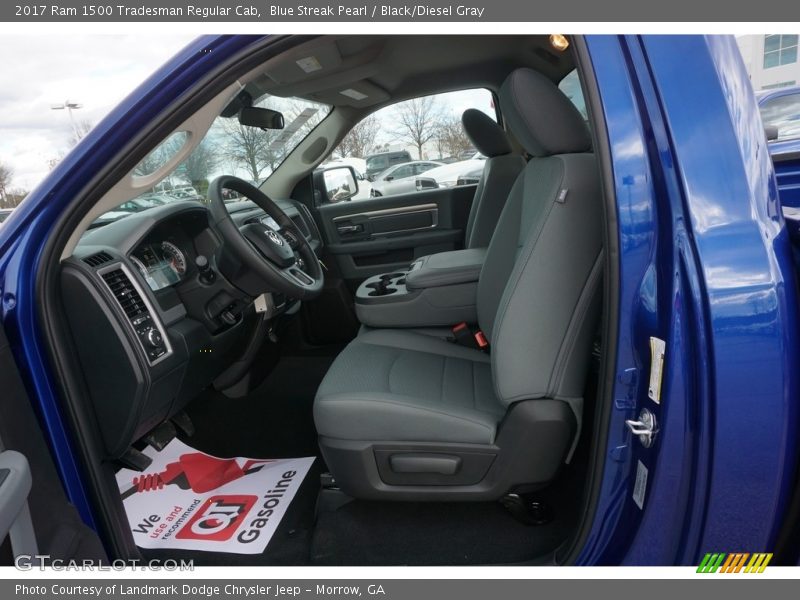 Front Seat of 2017 1500 Tradesman Regular Cab