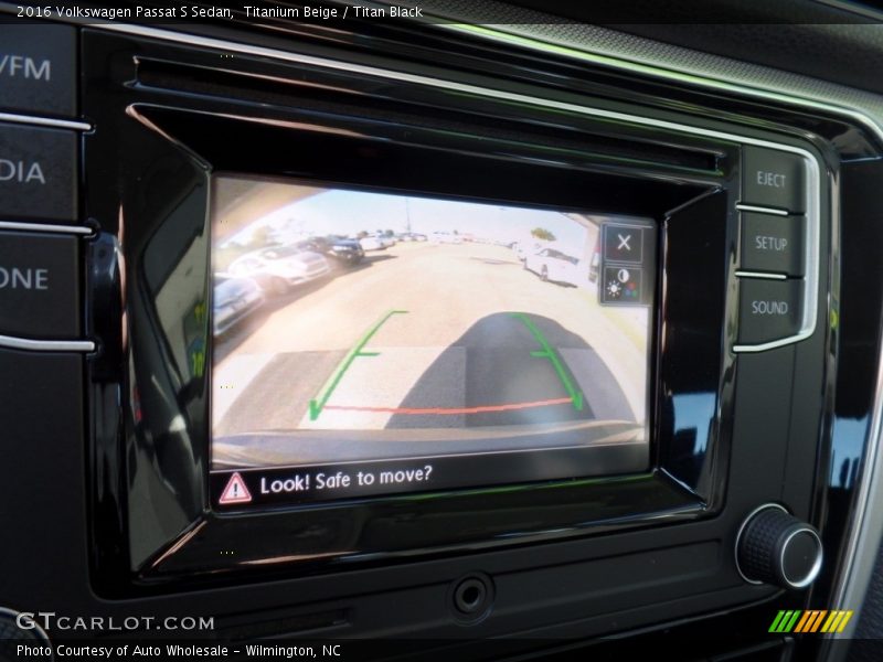 Titanium Beige / Titan Black 2016 Volkswagen Passat S Sedan