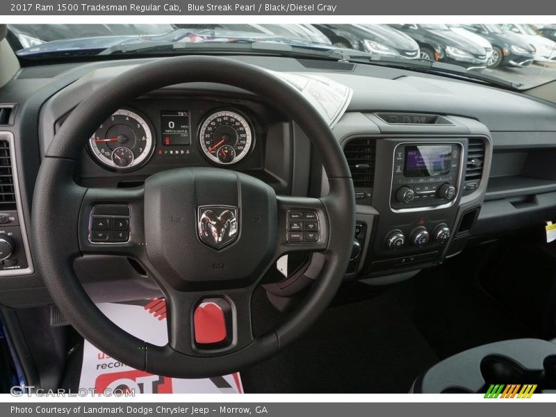 Dashboard of 2017 1500 Tradesman Regular Cab