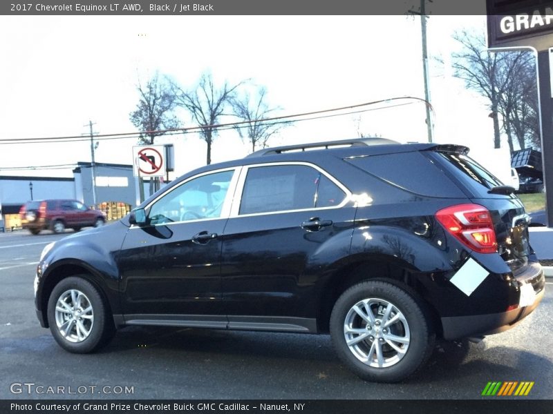 Black / Jet Black 2017 Chevrolet Equinox LT AWD