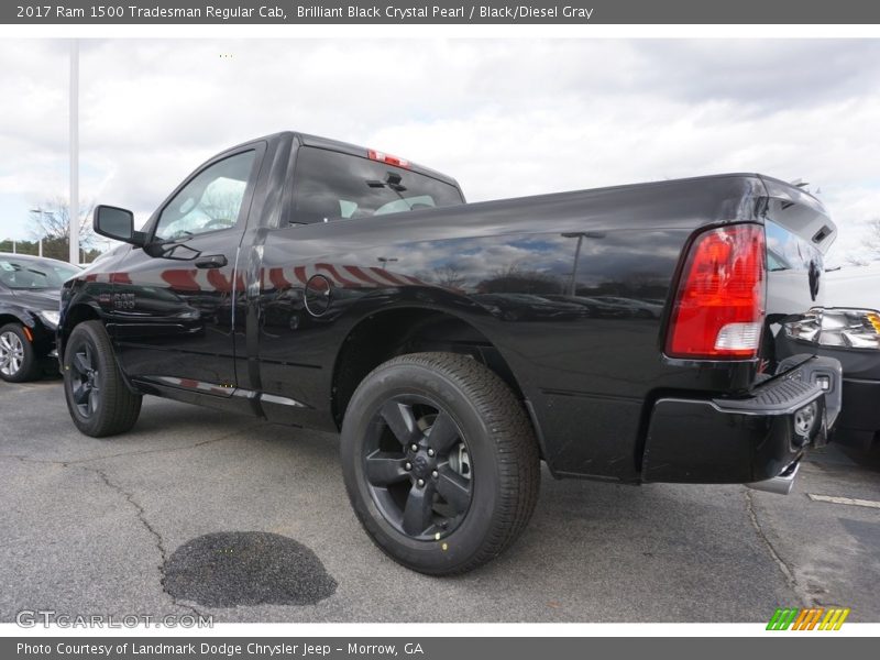  2017 1500 Tradesman Regular Cab Brilliant Black Crystal Pearl