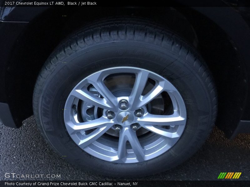 Black / Jet Black 2017 Chevrolet Equinox LT AWD