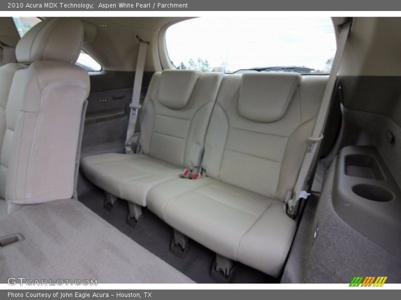 Aspen White Pearl / Parchment 2010 Acura MDX Technology