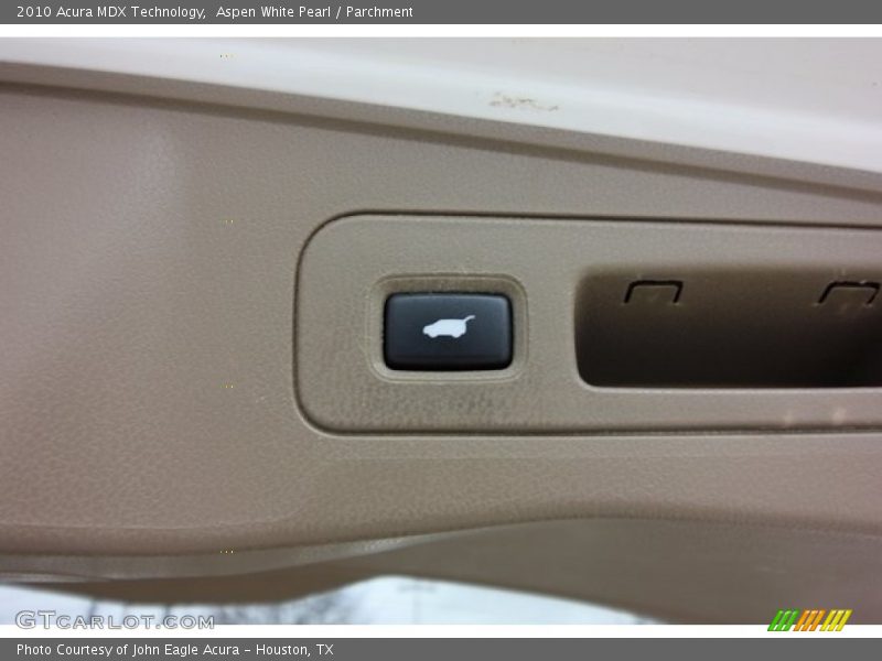 Aspen White Pearl / Parchment 2010 Acura MDX Technology