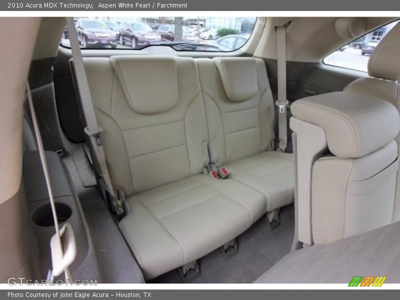 Aspen White Pearl / Parchment 2010 Acura MDX Technology