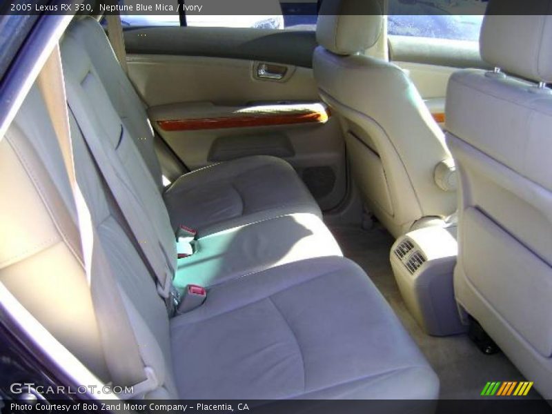 Neptune Blue Mica / Ivory 2005 Lexus RX 330