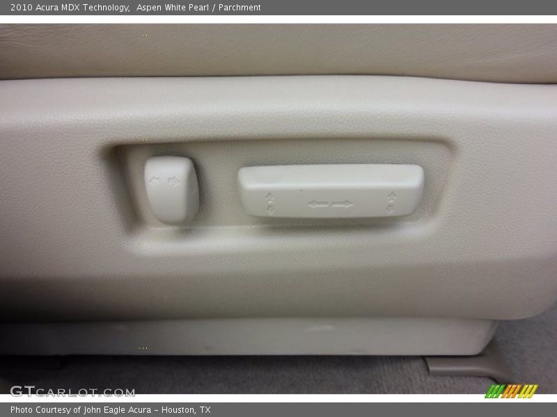 Aspen White Pearl / Parchment 2010 Acura MDX Technology