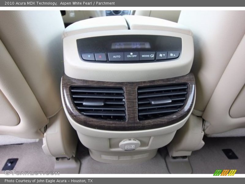 Aspen White Pearl / Parchment 2010 Acura MDX Technology
