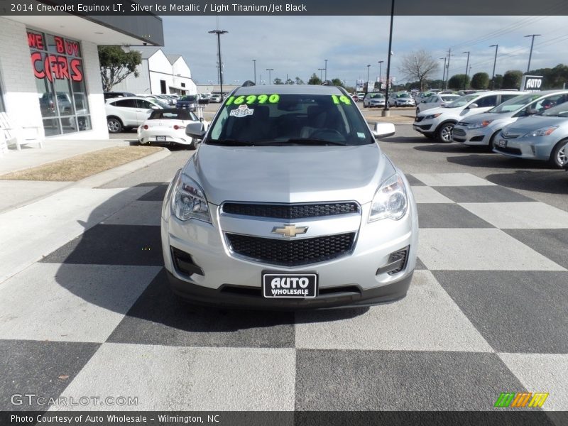 Silver Ice Metallic / Light Titanium/Jet Black 2014 Chevrolet Equinox LT