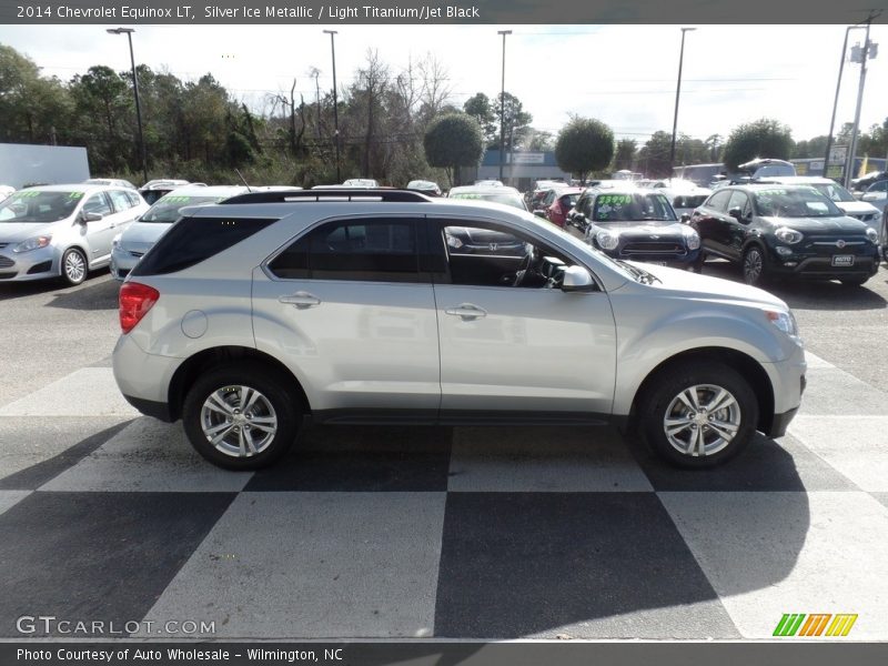 Silver Ice Metallic / Light Titanium/Jet Black 2014 Chevrolet Equinox LT