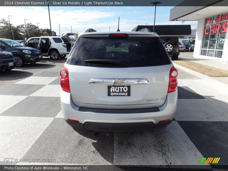 Silver Ice Metallic / Light Titanium/Jet Black 2014 Chevrolet Equinox LT