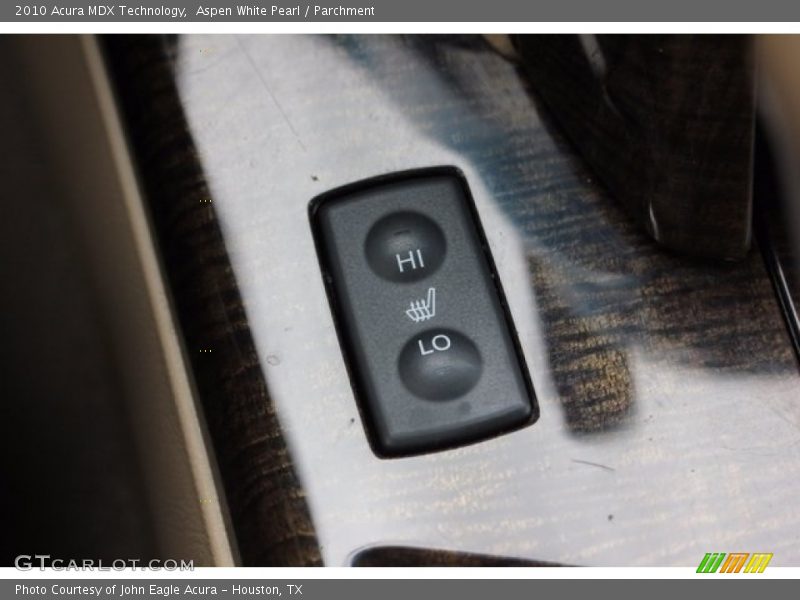 Aspen White Pearl / Parchment 2010 Acura MDX Technology