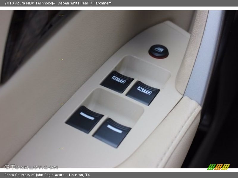 Aspen White Pearl / Parchment 2010 Acura MDX Technology