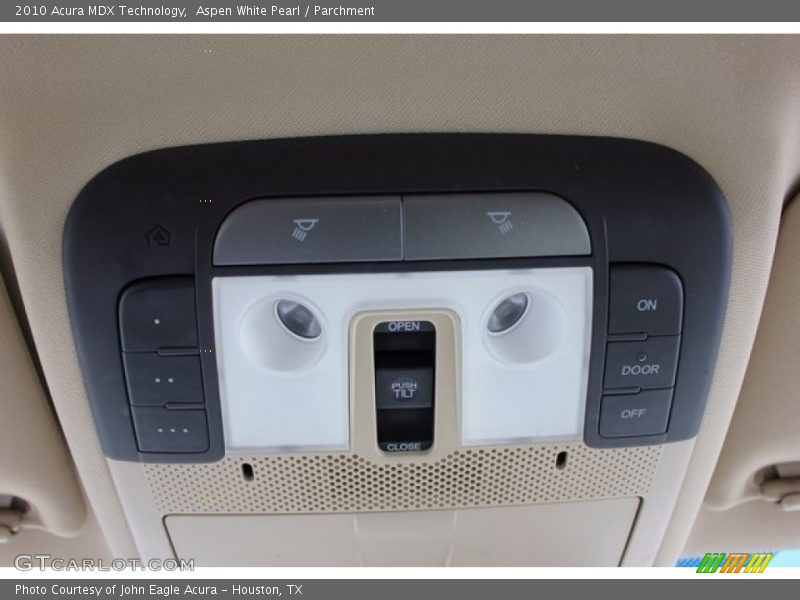 Aspen White Pearl / Parchment 2010 Acura MDX Technology