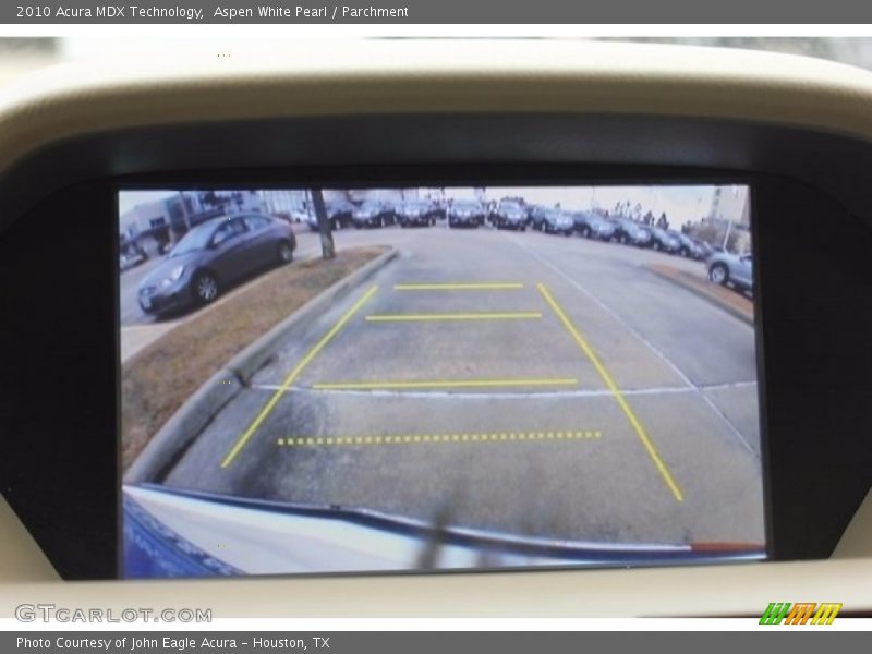 Aspen White Pearl / Parchment 2010 Acura MDX Technology