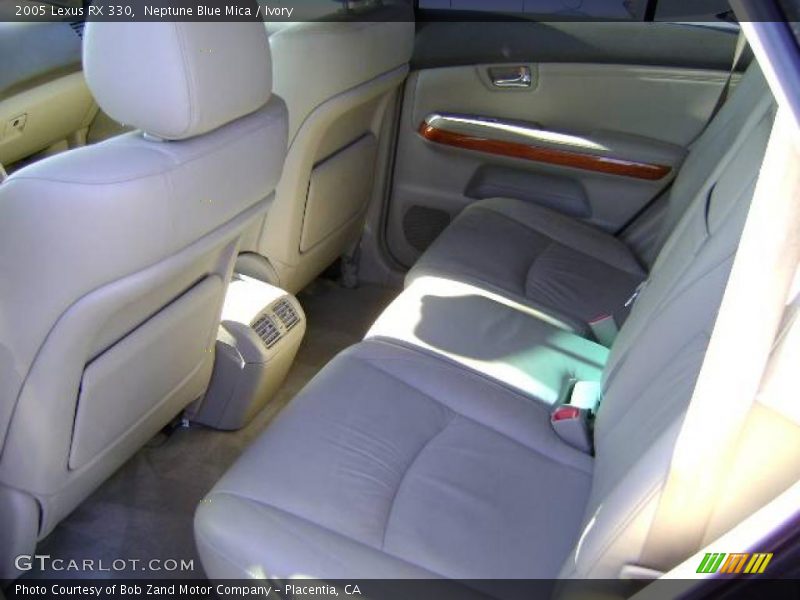 Neptune Blue Mica / Ivory 2005 Lexus RX 330