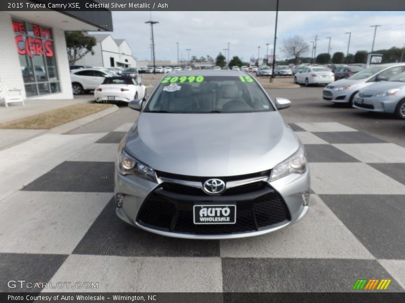 Celestial Silver Metallic / Ash 2015 Toyota Camry XSE