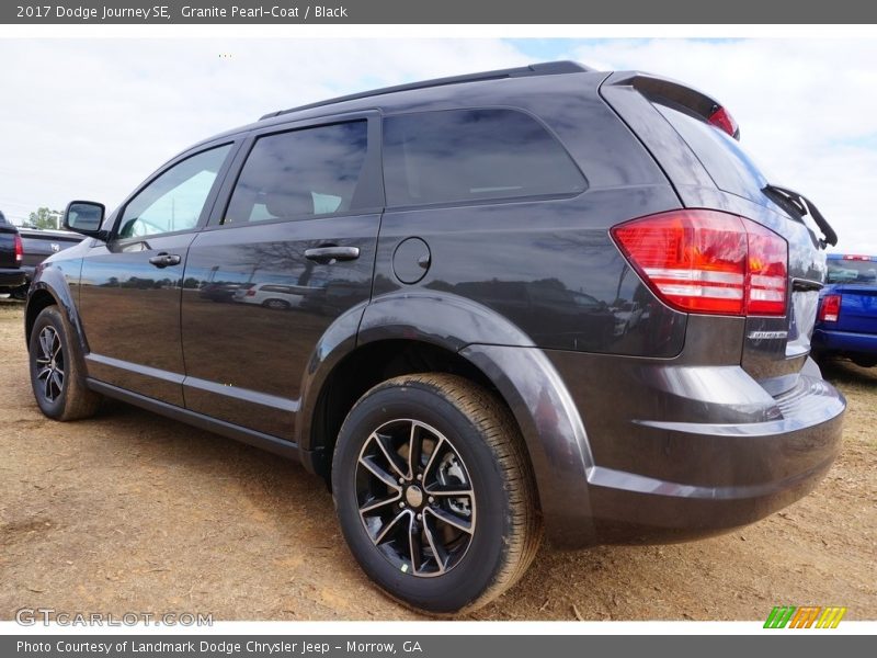 Granite Pearl-Coat / Black 2017 Dodge Journey SE