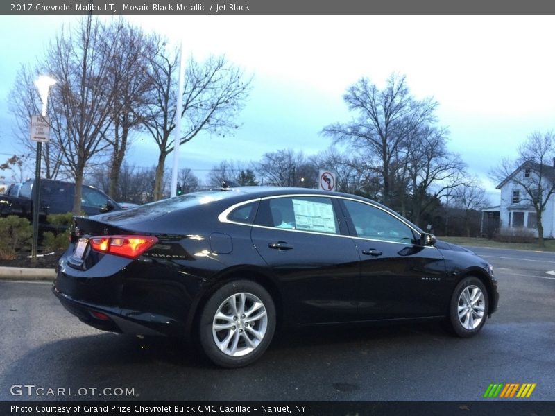 Mosaic Black Metallic / Jet Black 2017 Chevrolet Malibu LT