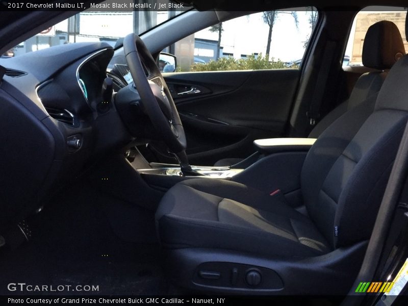 Mosaic Black Metallic / Jet Black 2017 Chevrolet Malibu LT