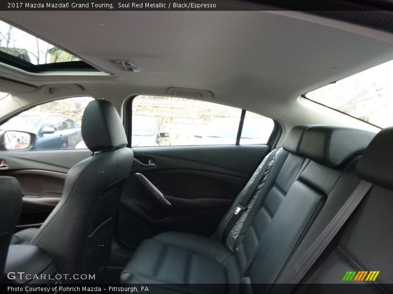 Soul Red Metallic / Black/Espresso 2017 Mazda Mazda6 Grand Touring