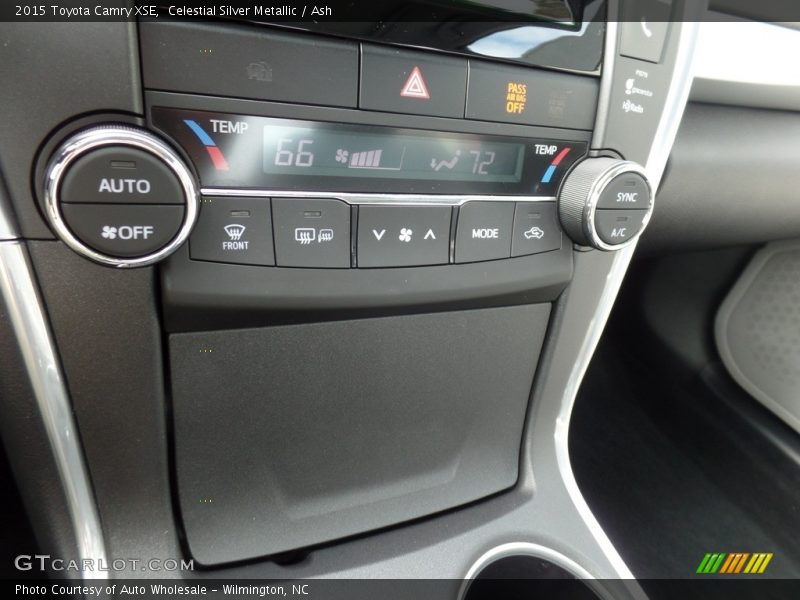 Celestial Silver Metallic / Ash 2015 Toyota Camry XSE