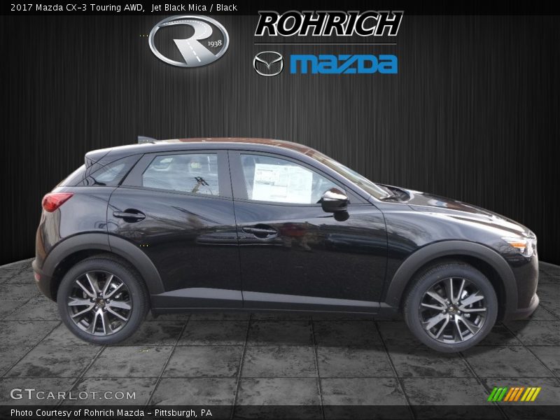 Jet Black Mica / Black 2017 Mazda CX-3 Touring AWD