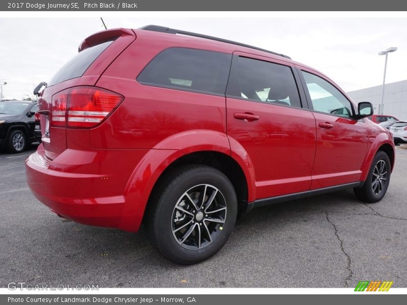 Pitch Black / Black 2017 Dodge Journey SE