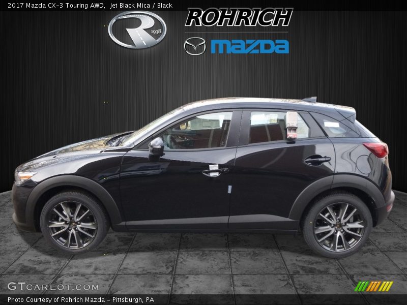 Jet Black Mica / Black 2017 Mazda CX-3 Touring AWD