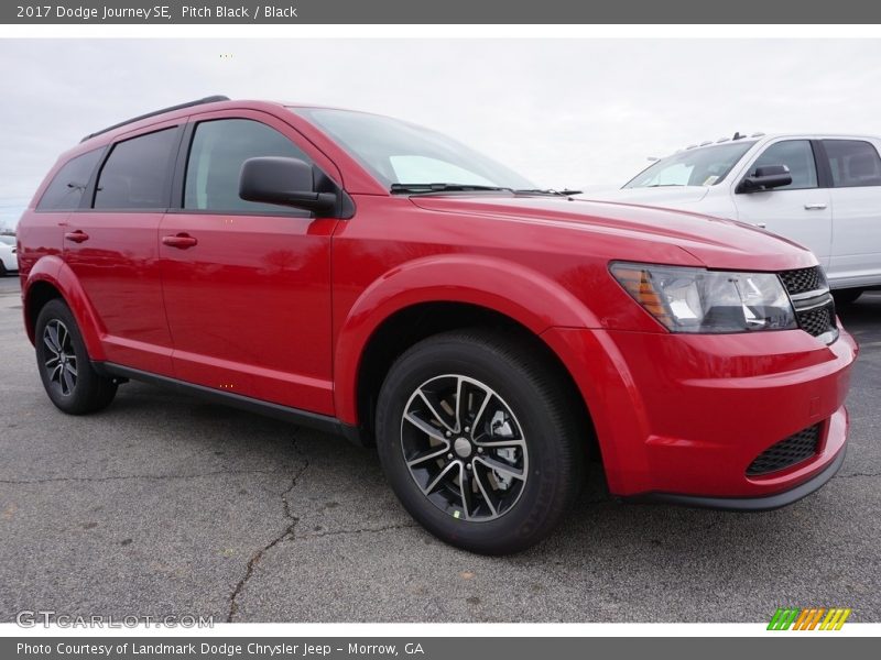 Pitch Black / Black 2017 Dodge Journey SE