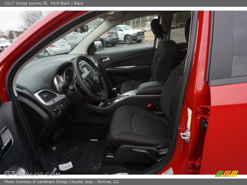 Pitch Black / Black 2017 Dodge Journey SE