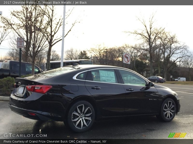 Mosaic Black Metallic / Jet Black 2017 Chevrolet Malibu LT