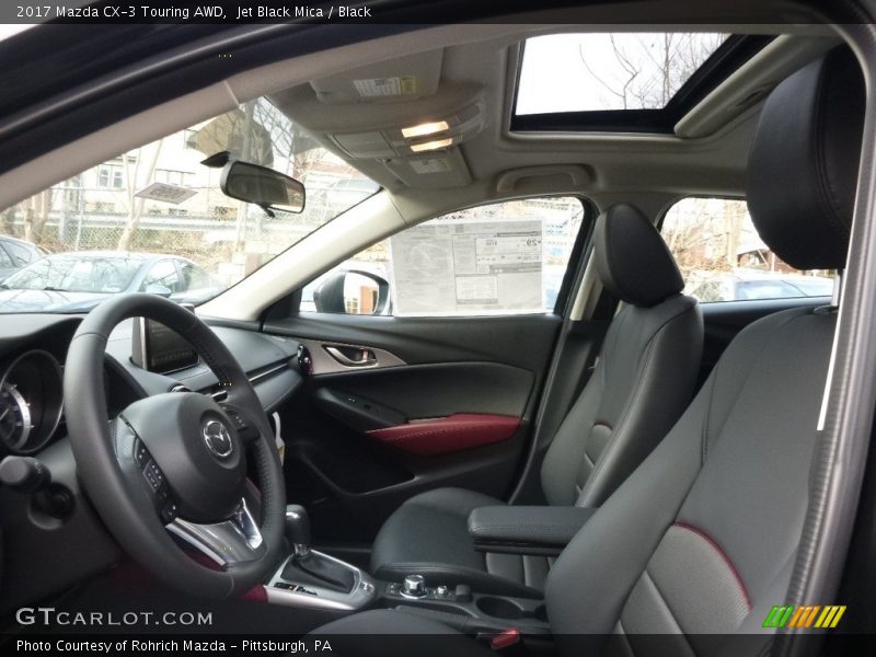 Jet Black Mica / Black 2017 Mazda CX-3 Touring AWD