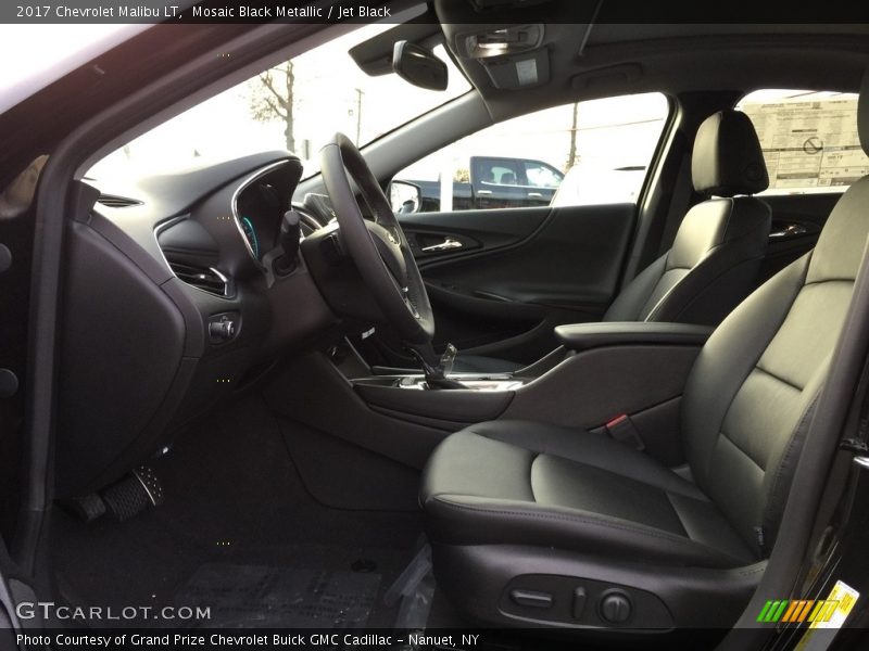 Mosaic Black Metallic / Jet Black 2017 Chevrolet Malibu LT
