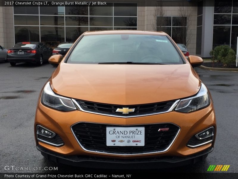 Orange Burst Metallic / Jet Black 2017 Chevrolet Cruze LT