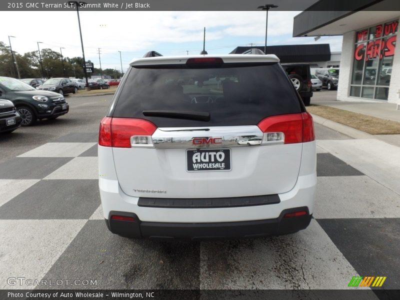 Summit White / Jet Black 2015 GMC Terrain SLT